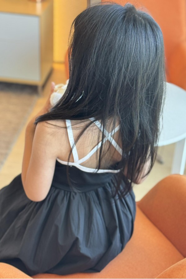 親子撞色澎澎長洋