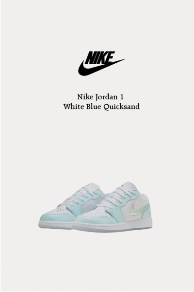 Nike Jordan 1 SE GS 白藍流沙 