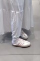 Adidas Samba 編織 穆勒拖鞋 奶油粉