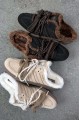 Adidas Samba OG 毛絨 穆勒鞋 棕