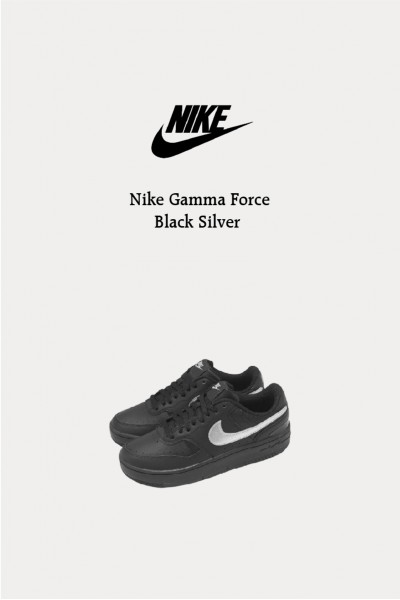 Nike Gamma Force 厚底 黑銀
