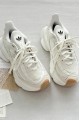 Adidas Ozvenuz 菱格紋 奶油白 老爹鞋