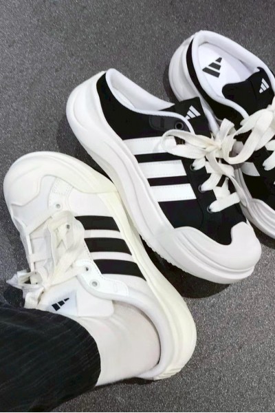 Adidas Maxxcourt 大頭 厚底 穆勒鞋(2色)