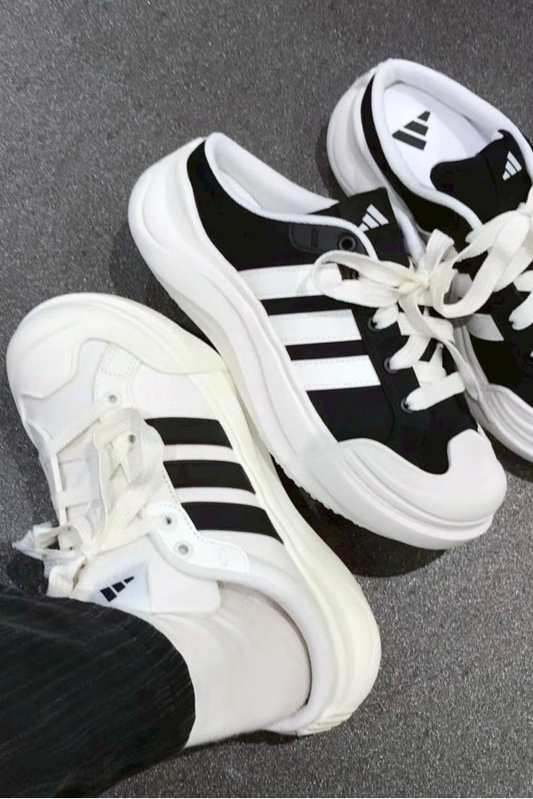 Adidas Maxxcourt 大頭 厚底 穆勒鞋(2色)