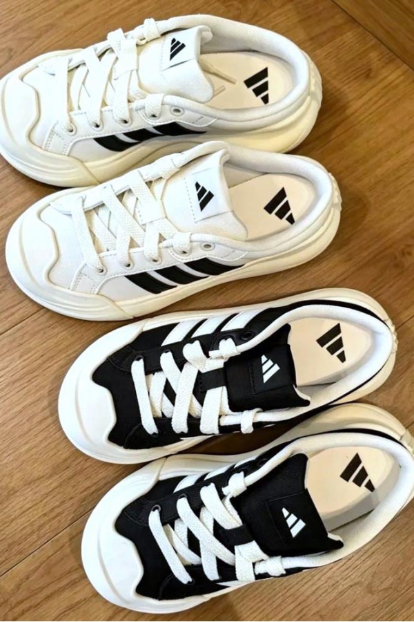 Adidas Maxxcourt 大頭 厚底 穆勒鞋(2色)