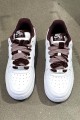 Nike Air Force 1 絲絨 白酒紅