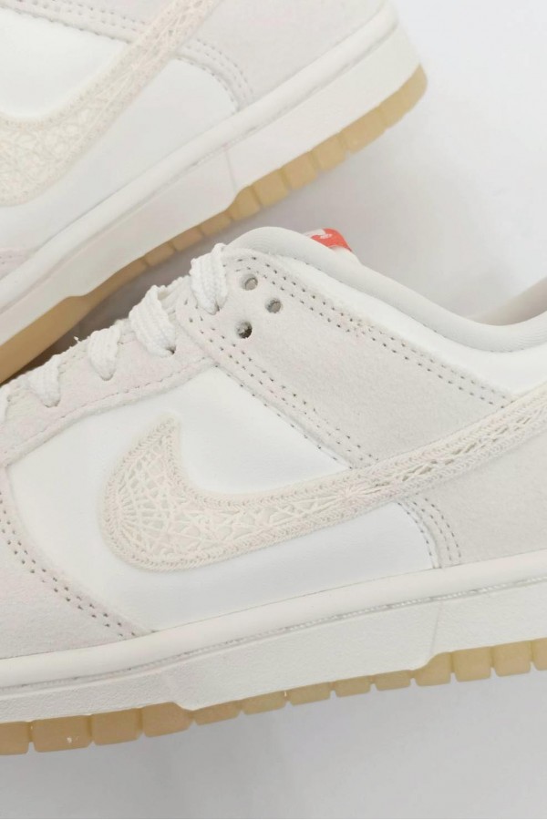 Nike Dunk Low 編織勾 米白橘