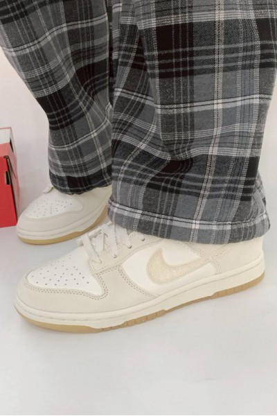 Nike Dunk Low 編織勾 米白橘
