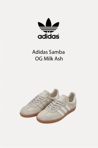 [熱賣王TOP]Adidas Samba OG 奶灰