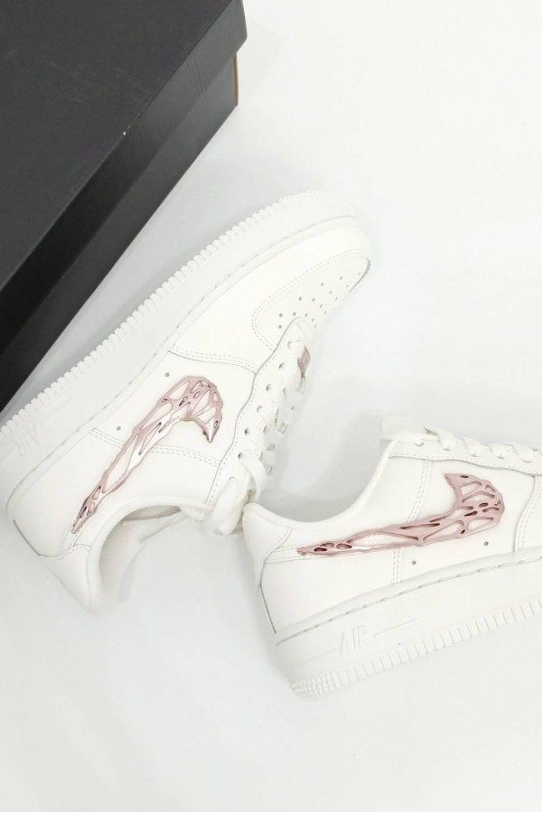 [快速出貨]Nike Air Force 1 液態玫瑰金