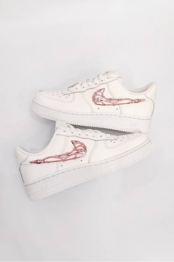 [快速出貨]Nike Air Force 1 液態玫瑰金