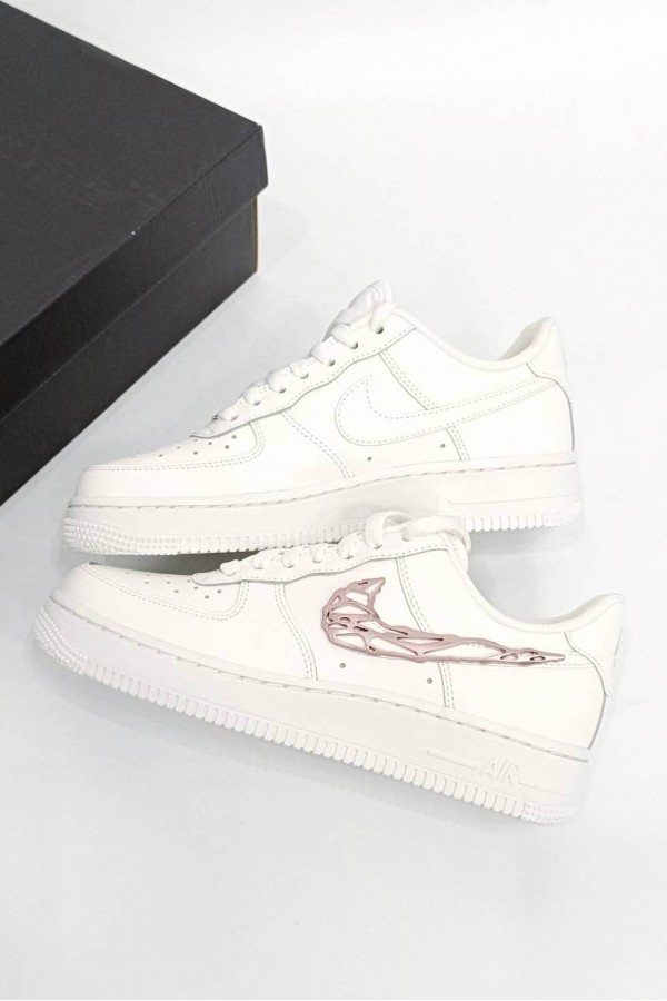 [快速出貨]Nike Air Force 1 液態玫瑰金