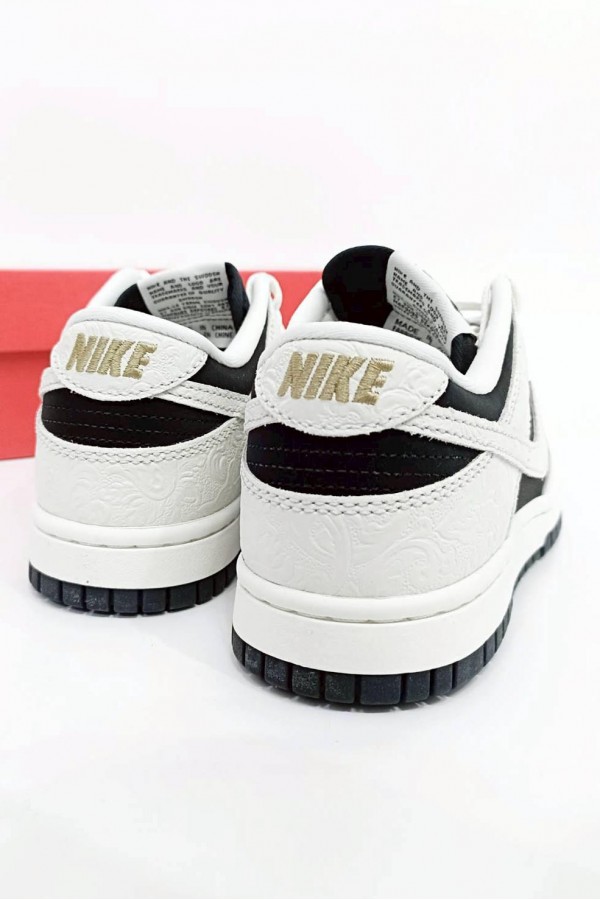 [2026馬年限定] Nike Dunk Low 浮雕 奶油黑白