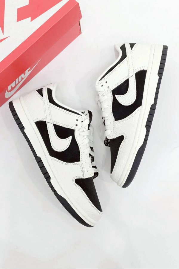 [2026馬年限定] Nike Dunk Low 浮雕 奶油黑白
