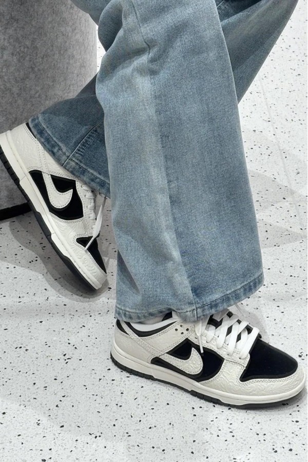 [2026馬年限定] Nike Dunk Low 浮雕 奶油黑白