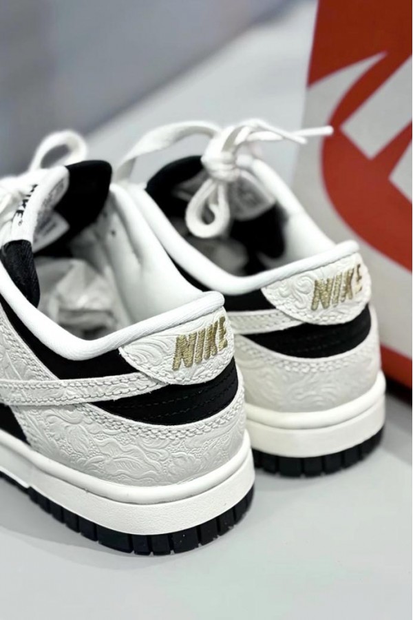 [2026馬年限定] Nike Dunk Low 浮雕 奶油黑白
