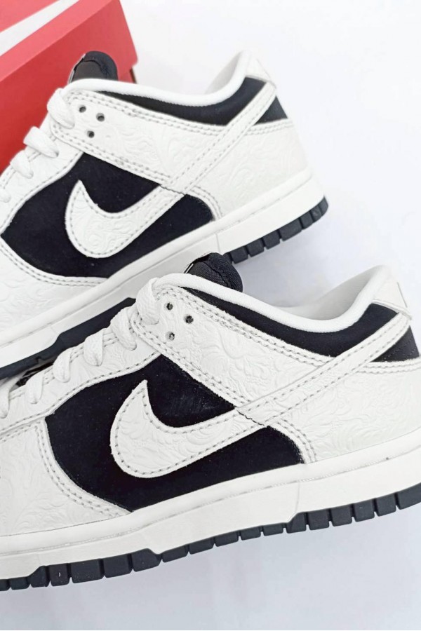 [2026馬年限定] Nike Dunk Low 浮雕 奶油黑白