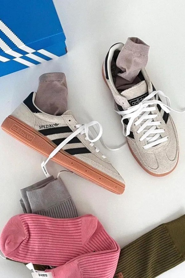 Adidas Handball Spezial 米灰黑