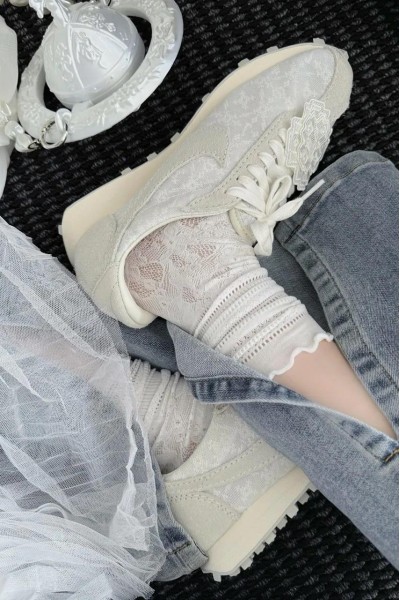 Nike LD-1000 蕾絲 米白