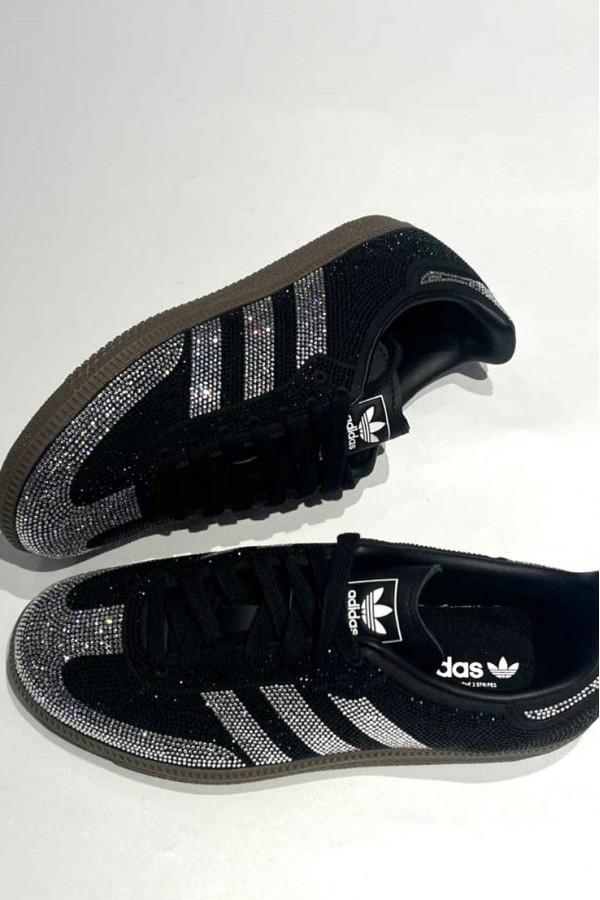 Adidas Samba OG 水鑽 黑