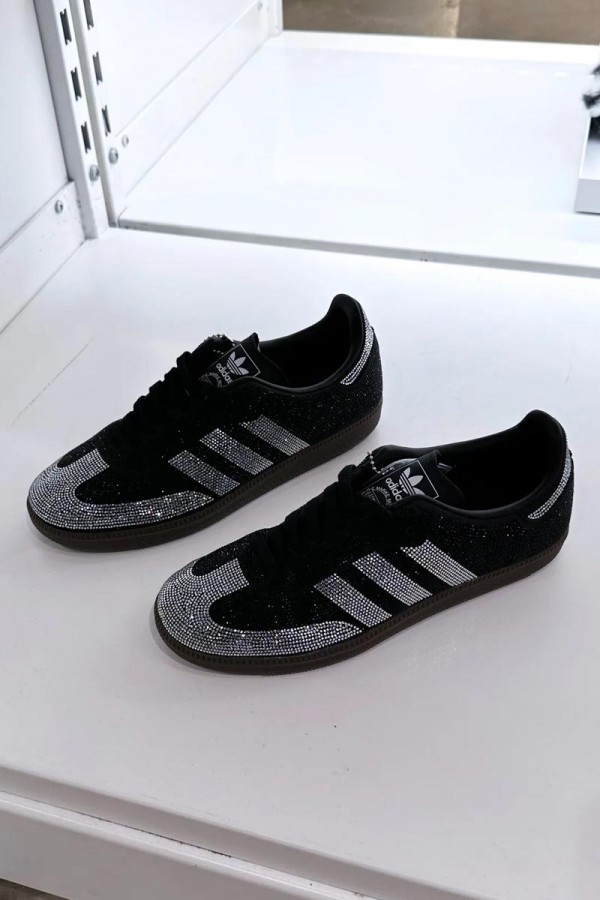 Adidas Samba OG 水鑽 黑