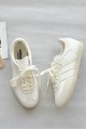 Adidas Samba OG 馬毛 裂紋 米白