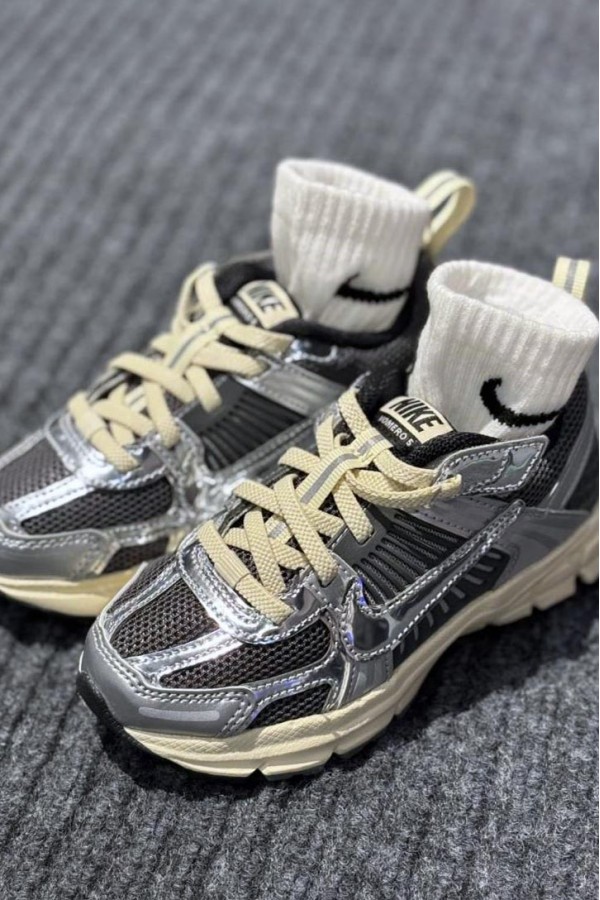 Nike Zoom Vomero 5 鐵灰銀 (小童/中童)