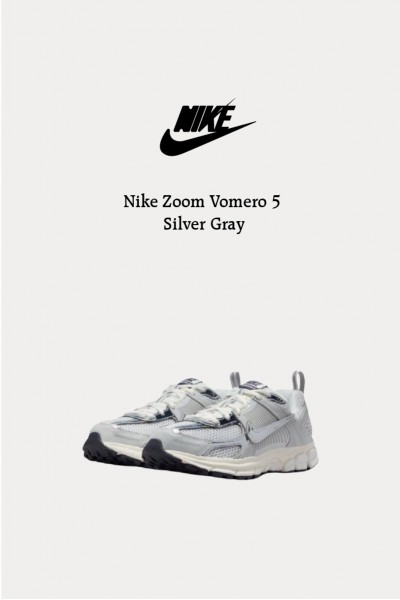 Nike Zoom Vomero 5 (GS) 金屬銀灰