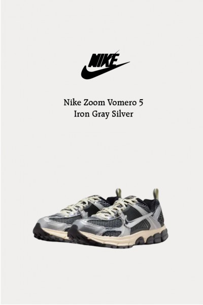 Nike Zoom Vomero 5 (GS) 鐵灰銀