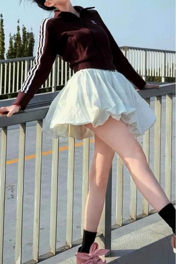 Adidas Originals 針織 三線外套 咖棕