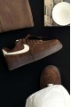 Nike Air Force 1 麂皮 可可棕
