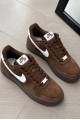 Nike Air Force 1 麂皮 可可棕