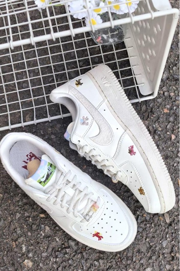 [2026馬年限定] Nike Air Force 1 刺繡 飛馬 奶油白
