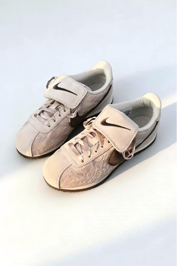 Nike Cortez Textile 翻蓋 蕾絲 玫瑰粉 阿甘