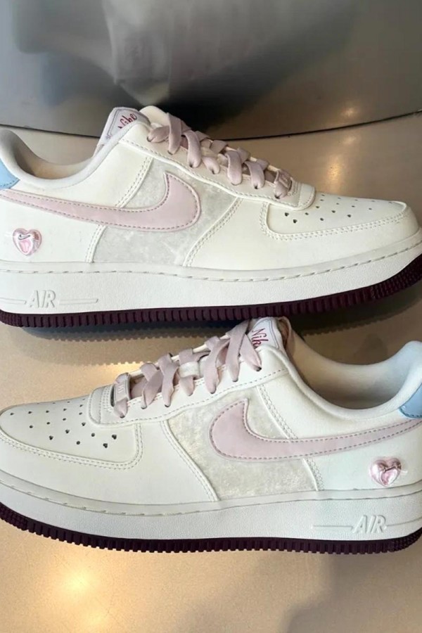 [2026情人節限定] Nike Air Force 1 櫻花粉白藍