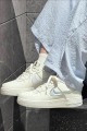 Nike Air Force 1 (GS) 漸層 果凍勾 白藍