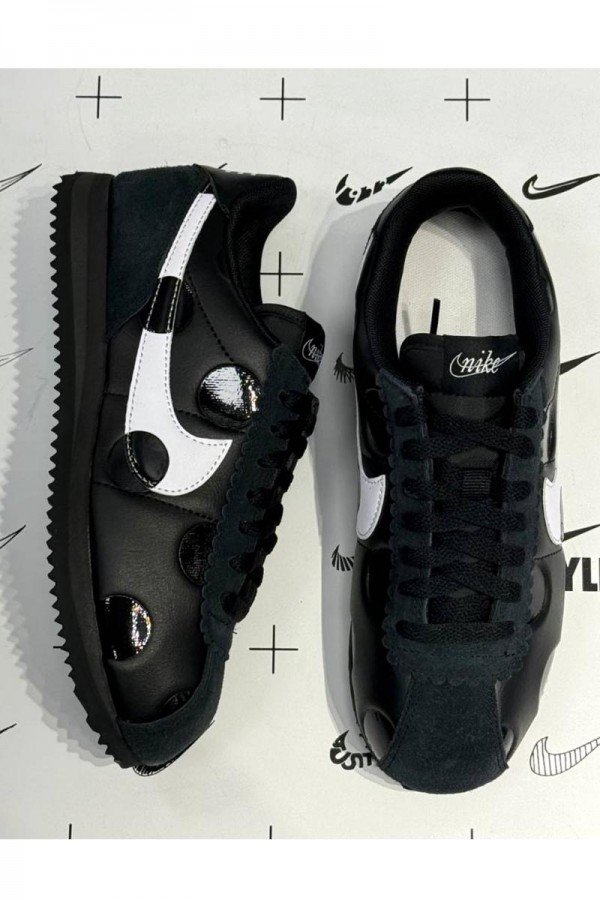 Nike Cortez 波點 黑白 阿甘