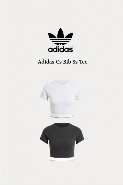Adidas CS 短袖 上衣 短版 (2色)