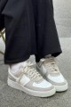 Nike Air Force 1 燕麥奶茶 小金勾