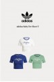 Adidas Baby Tee滾邊 短版T (3色)