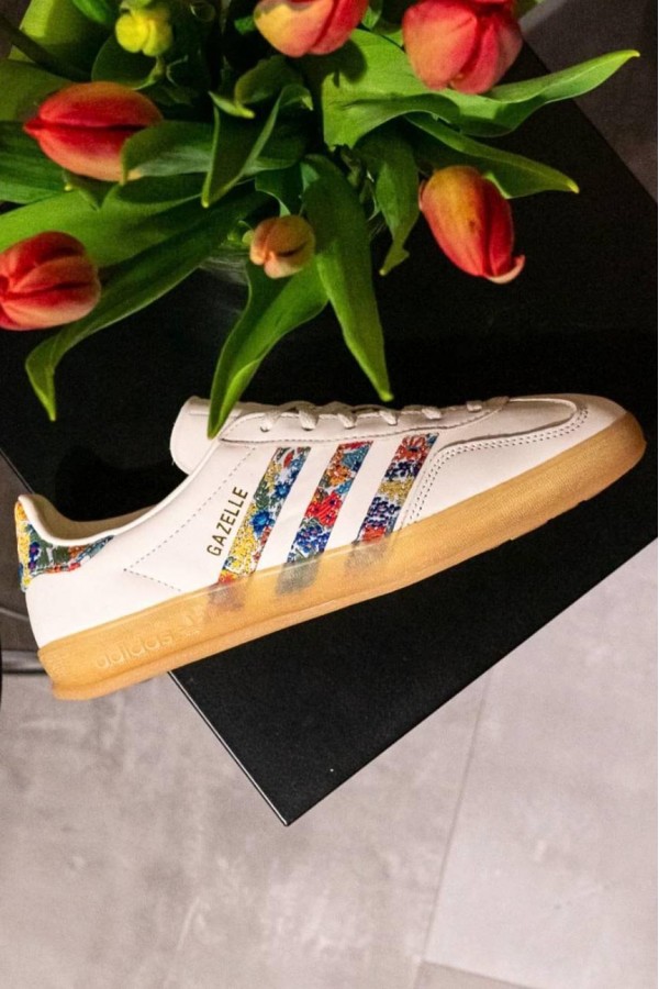Adidas Gazelle x London Liberty 碎花刺繡 米白 Adidas Gazelle x London Liberty 碎花刺繡 米白