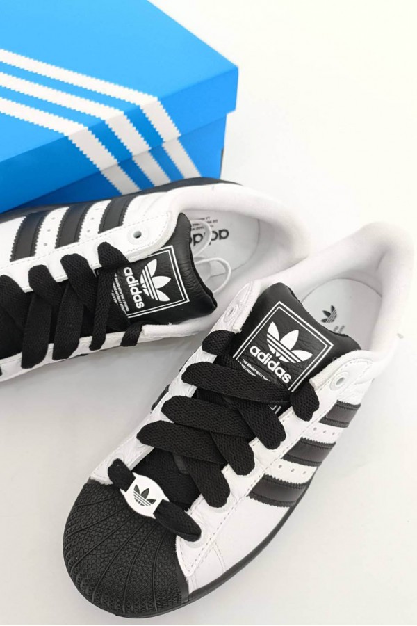 [限時折扣快速出貨] Adidas Superstar 2.0 白黑黑標