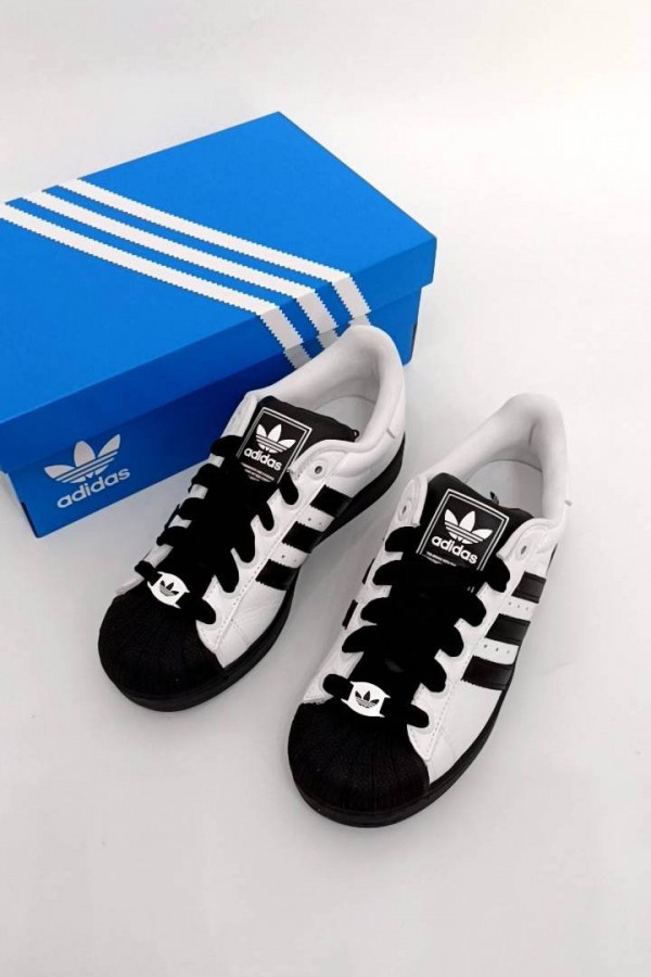 [限時折扣快速出貨] Adidas Superstar 2.0 白黑黑標