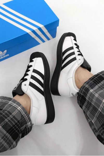 [限時折扣快速出貨] Adidas Superstar 2.0 白黑黑標