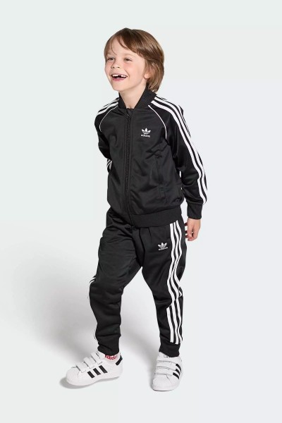 Adidas superstar II 魔鬼氈 白黑 (童鞋)