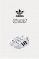 Adidas superstar II 魔鬼氈 白黑 (童鞋)