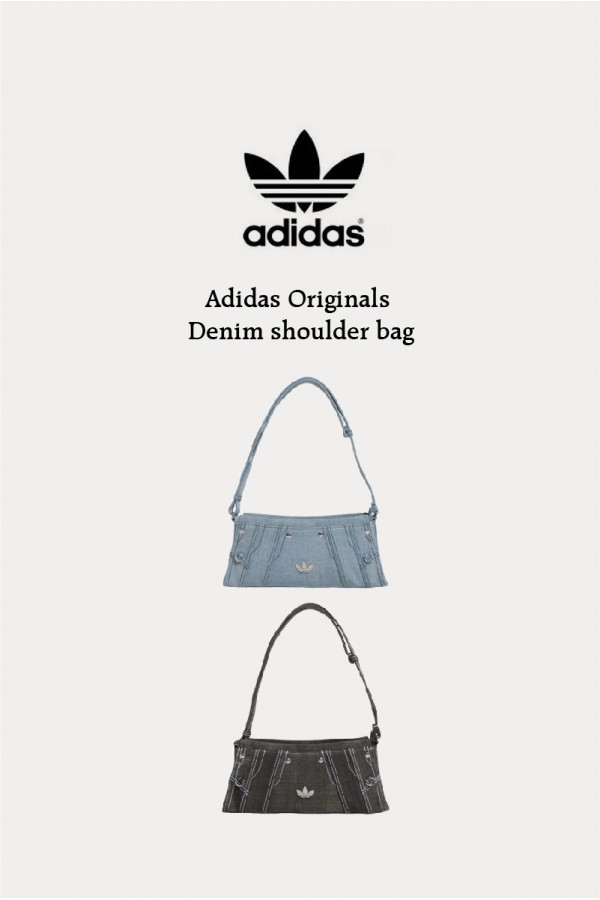 Adidas Originals 牛仔單肩 手提包(2色)