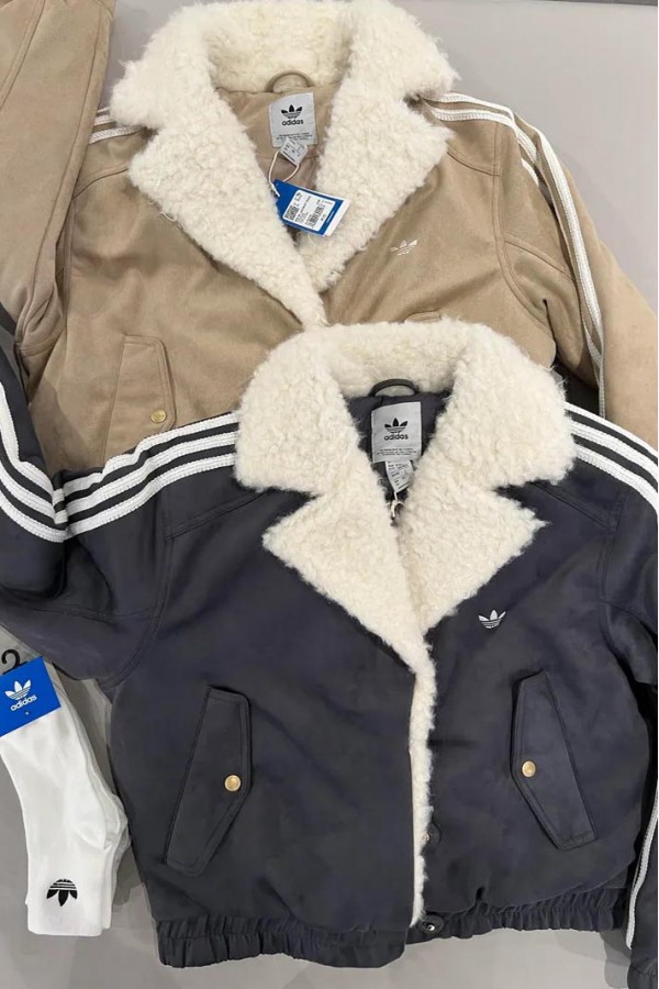 Adidas Originals v翻領 鋪棉外套(2色)