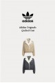 Adidas Originals v翻領 鋪棉外套(2色)