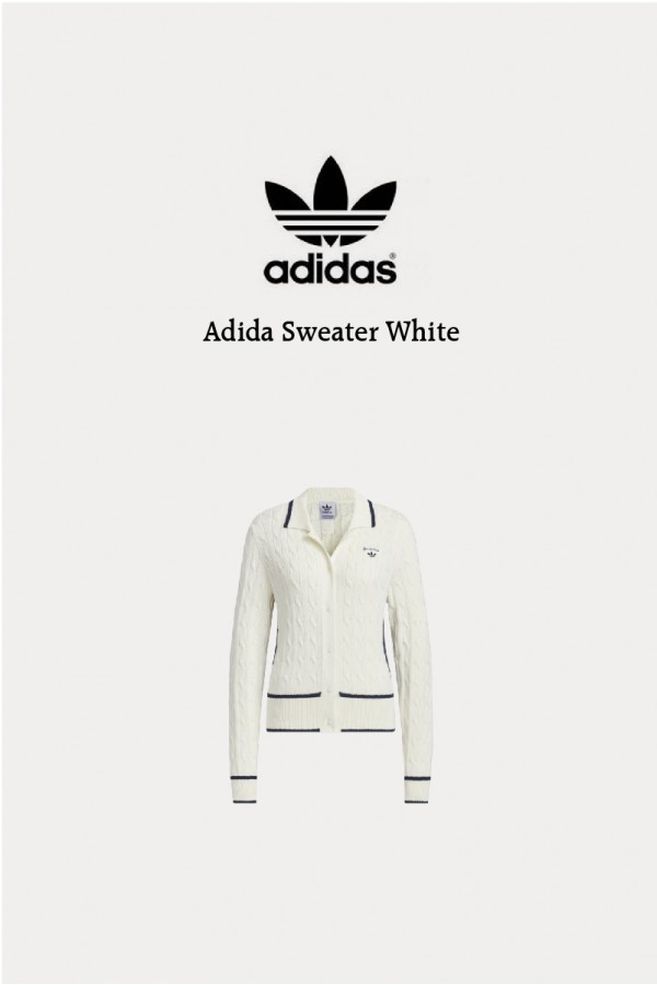 Adidas Sweater 針織衫 白
